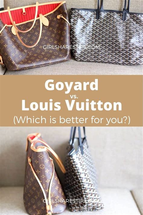 louis vuitton or goyard|Goyard vs Louis Vuitton.